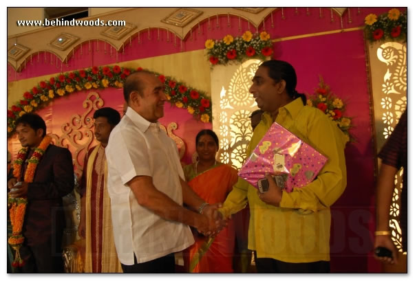 T.P.Gajendran Daughter Reception - Images