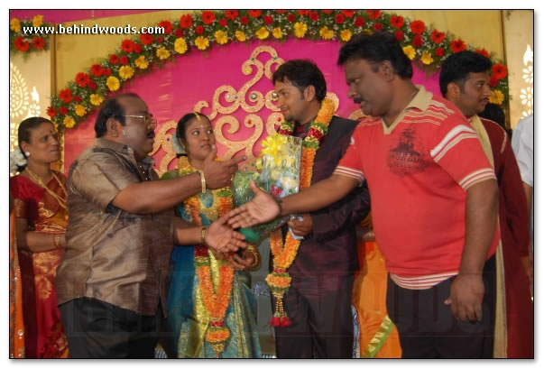 T.P.Gajendran Daughter Reception - Images