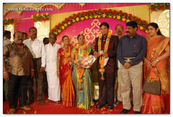 T.P.Gajendran Daughter Reception - Images