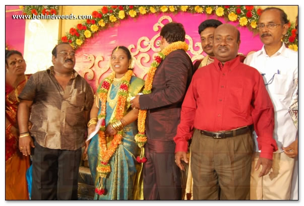 T.P.Gajendran Daughter Reception - Images