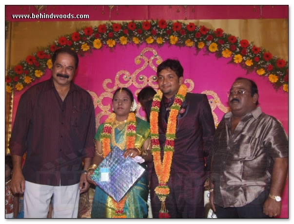 T.P.Gajendran Daughter Reception - Images