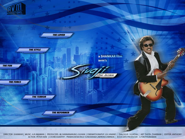 Finalists of the Sivaji poster Challenge