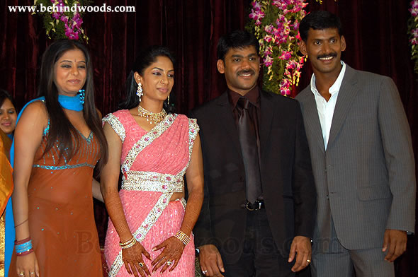 Vikram Krishna & Sriya Reddy Wedding Reception - Images