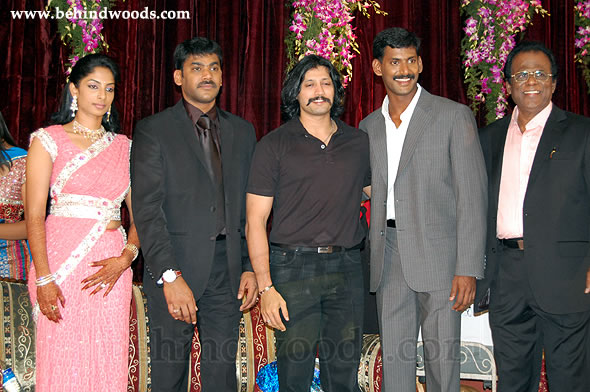 Vikram Krishna & Sriya Reddy Wedding Reception - Images