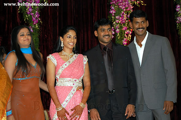 Vikram Krishna & Sriya Reddy Wedding Reception - Images