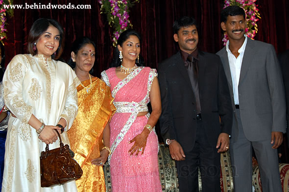 Vikram Krishna & Sriya Reddy Wedding Reception - Images