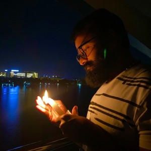 Celebrities photos with Diya and Torchlights to stand united against Corona