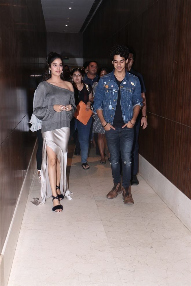 Dhadak Movie Special Screening 