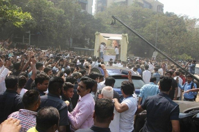 Sridevi's Final Journey - Funeral Photos