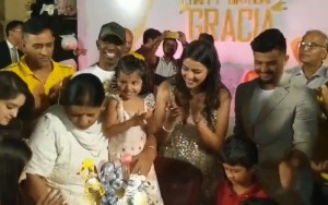  Suresh Raina's daughter birthday celebration party