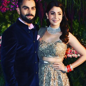 Virat Kohli And Anushka Sharma Reception