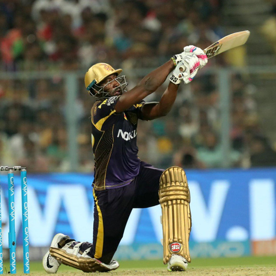 8. Andre Russell - 102 meter