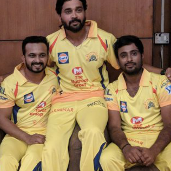 Chennai Super Kings' new jersey for IPL 11 Murali Vijay2