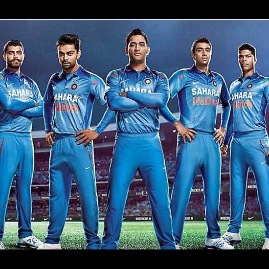 indian cricket team all jersey