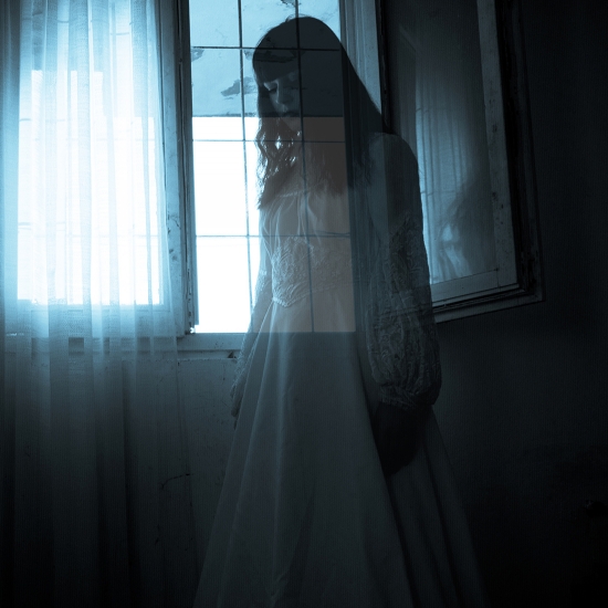 Weird noises at night are that of ghosts walking near your window