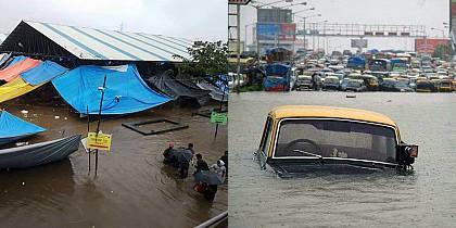 Check the massive floods in Mumbai