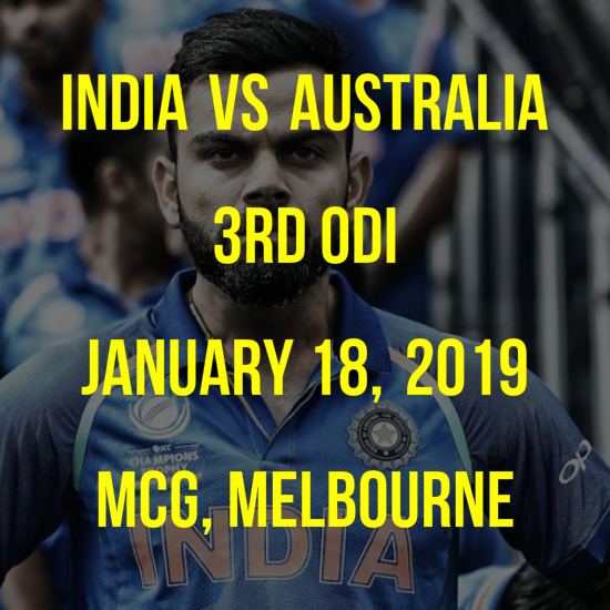 India vs Australia 2018-19