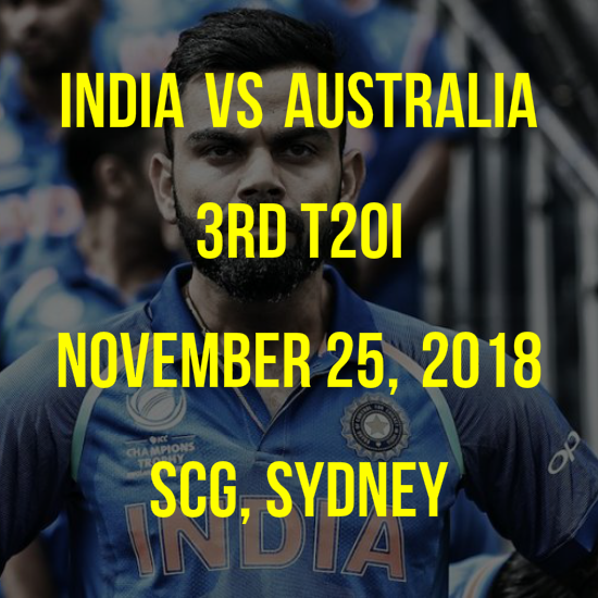 India vs Australia 2018-19