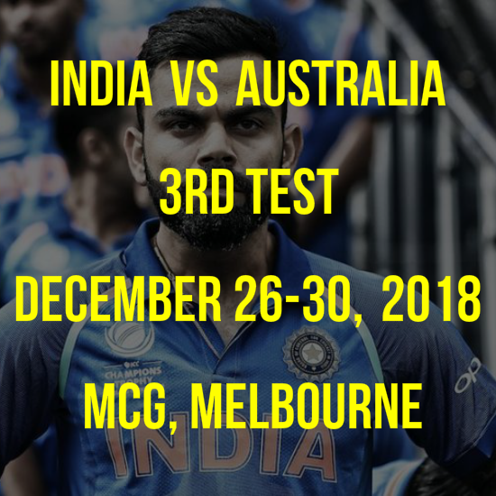 India vs Australia 2018-19