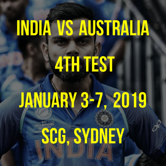 India vs Australia 2018-19 