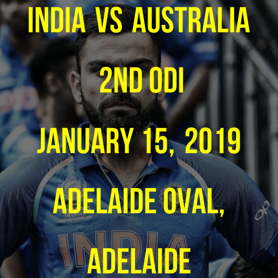 India vs Australia 2018-19