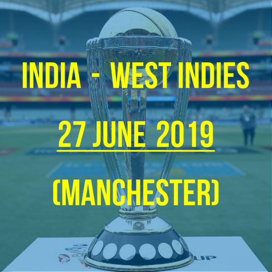 India's World Cup 2019 Schedule