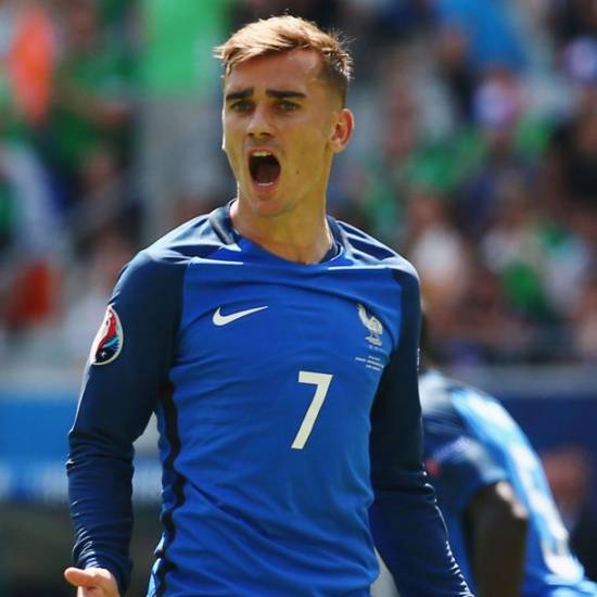 6. antoine griezmann (France) - 3 goals