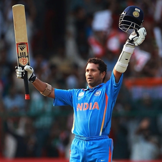 Sachin Tendulkar - Padma Vibhushan and Padma Shree - 2008 and 1999