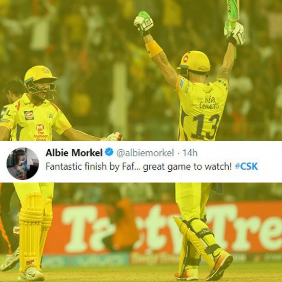 Twitter reacts as CSK storms into the final of IPL 2018