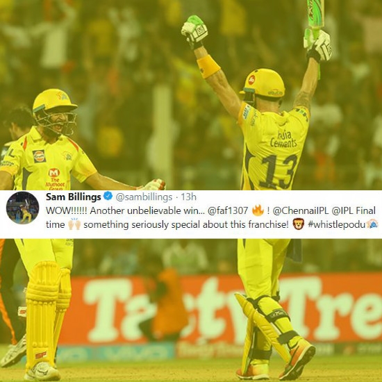 Twitter reacts as CSK storms into the final of IPL 2018