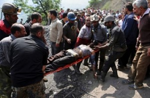 33 coal miners killed in an explosion in Iran