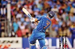 Bat used by MS Dhoni is the most expensive bat