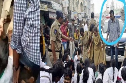 Hyderabad Cop Suspended touching woman doctor inappropriately