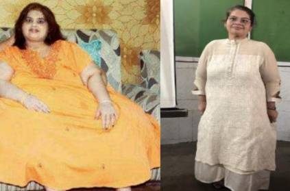 Woman goes from 300 kg to 86 kg in 4 years - shares her story