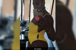 Serena Williams hints at pregnancy in Snapchat post