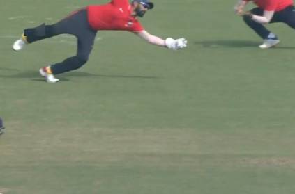 Dinesh Karthik One-Handed Catch In Deodhar Trophy Final  