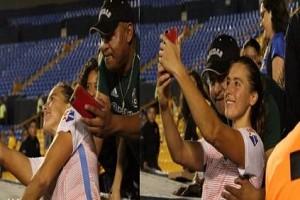 'Pictures' Show 'Public Harassment' to 'Female' Football Star by Male Fan