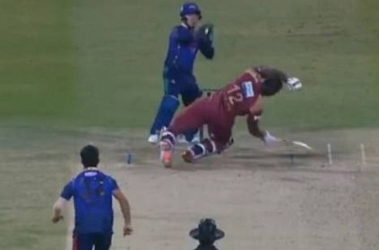 Qais Ahmad floors Andre Russell with a perfect bouncer: Video 