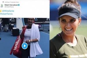 VIDEO: Sania Mirza is Back with a Bang! Harbhajan Likes it!