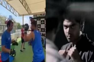 VIDEO: 'Chinna Thala' Raina's 'Punching Session' Unleashed!