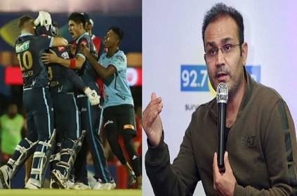 Virender Sehwag praises Gujarat Titans player Rahul Tewatia