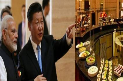 Chinese President Xi Jinping food menu at ITC Chola Chennai