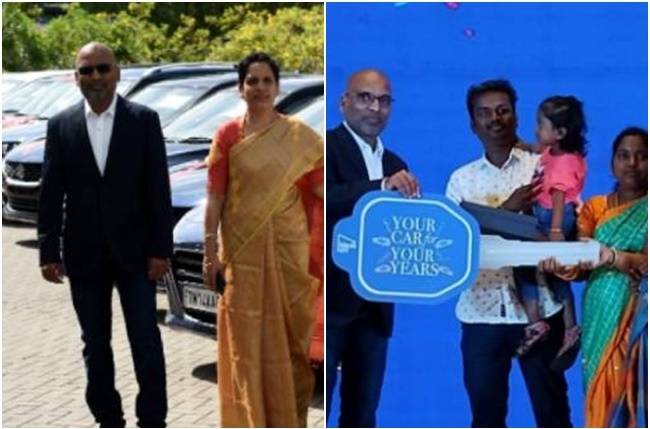 Ideas2IT Chennai company gifted 100 maruti cars to 100 employees | Tamil  Nadu News