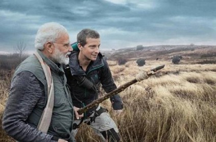 PM Modi joins Bear Grylls in Man Vs Wild show.