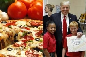 Trump recalls Michelle Obama’s ‘healthy’ rules; US schools can sell more pizza