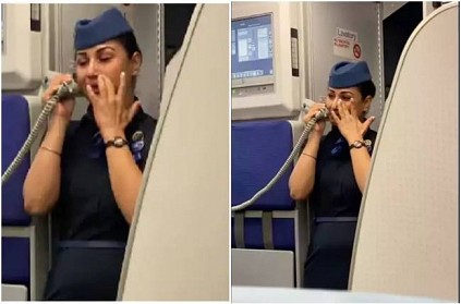 IndiGo air hostess\'s tearful farewell speech goes viral