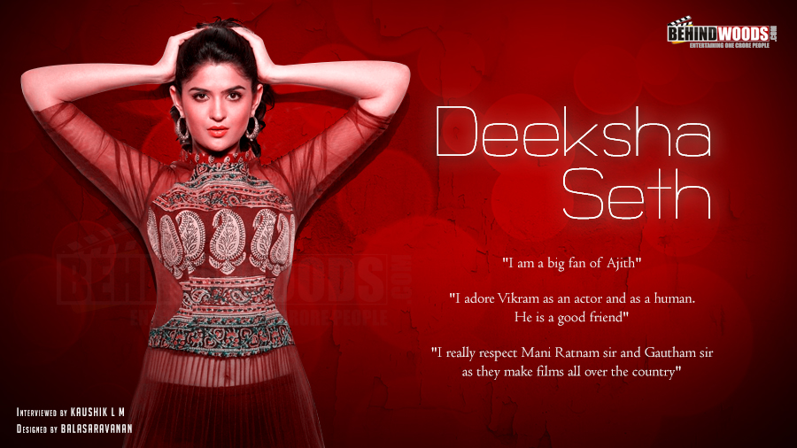 Deeksha Seth Xxx X - An interview with actress Deeksha Seth by Kaushik.L.M