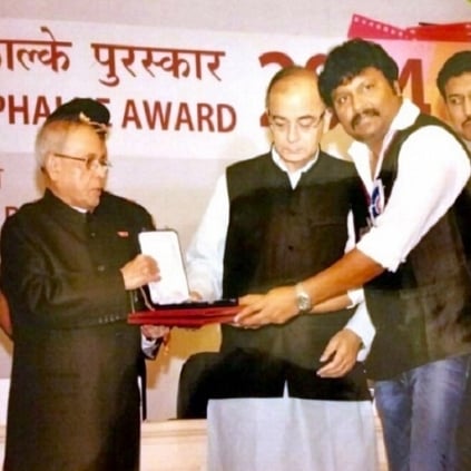Producer JSK Satish Kumar is proud to receive the National Award for ‘Kuttram Kadithal’