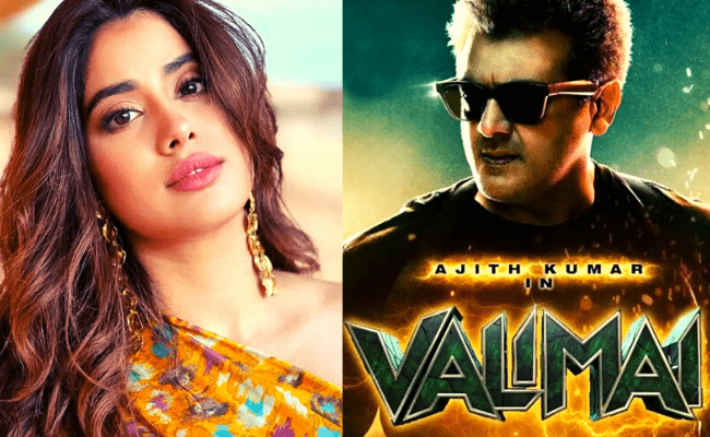 Boney Kapoor and Sridevi’s daughter Janhvi Kapoor to watch Ajith Kumar