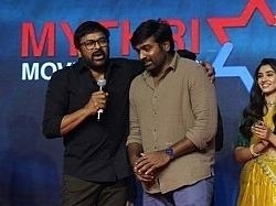 VIDEO: Megastar Chiranjeevi praises Vijay Sethupathi to the moon and back in Uppena pre-release event